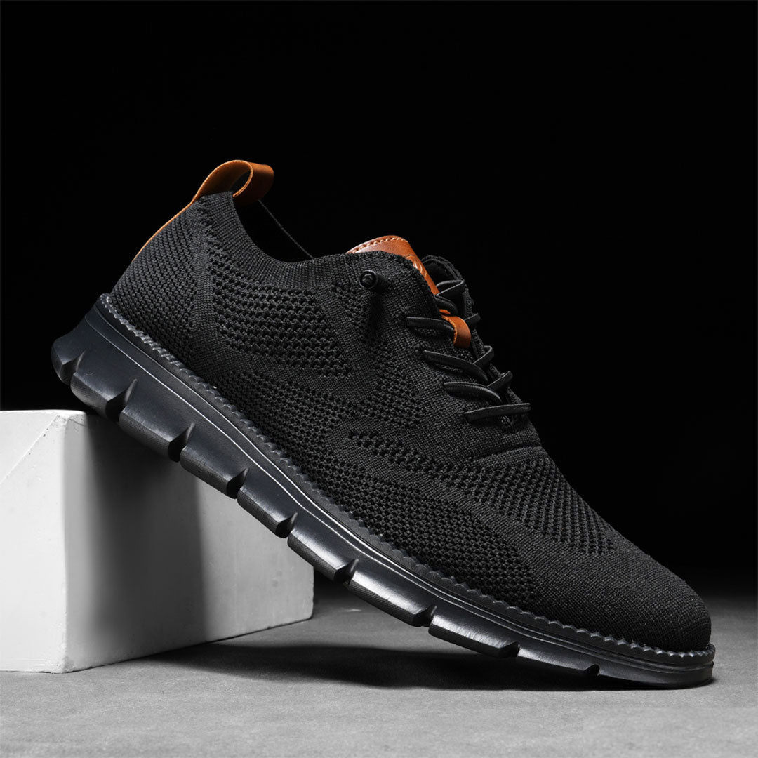 Marcello Knit Oxford Sneakers | Men's Breathable Smart-Casual Shoes