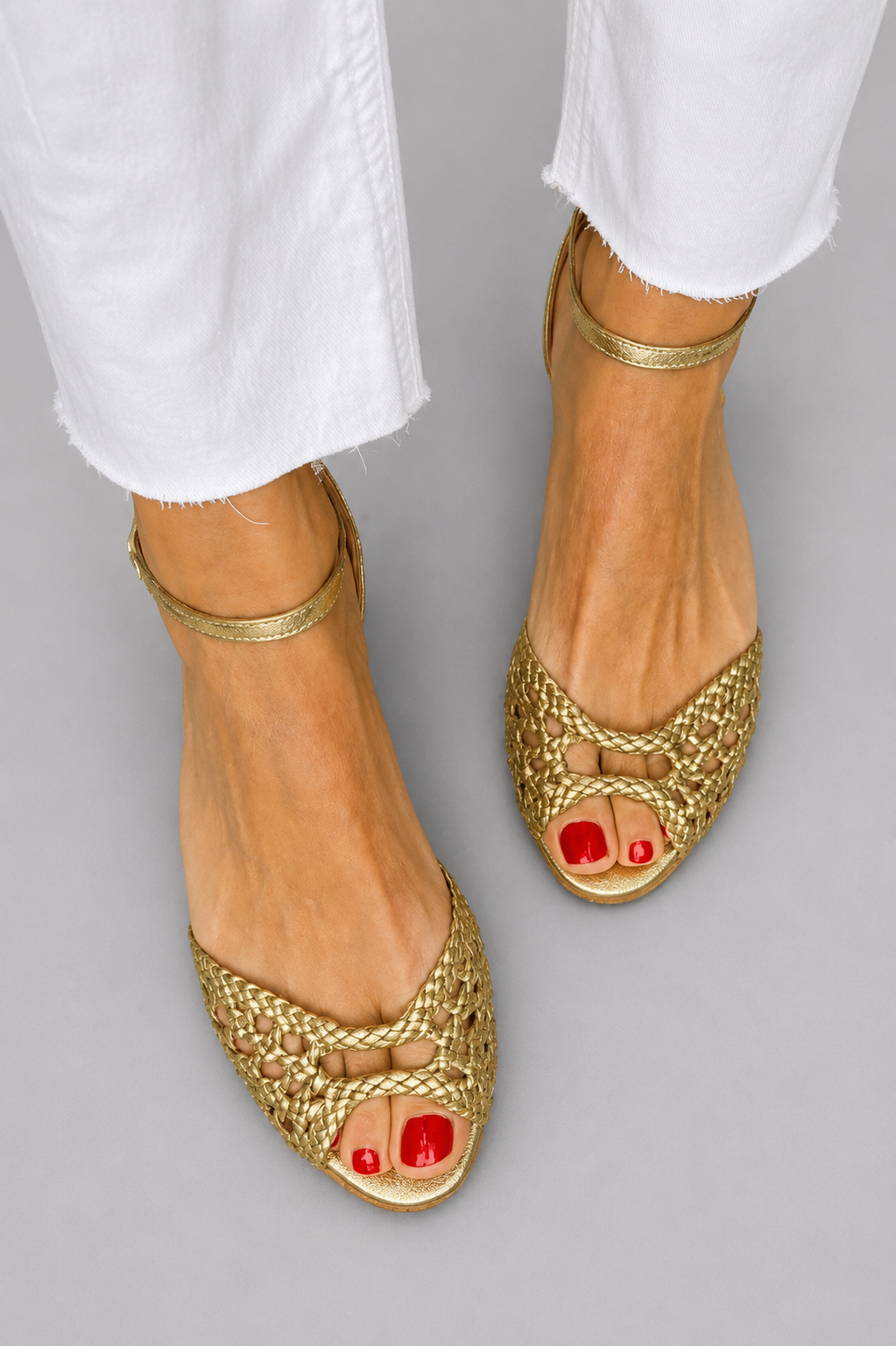 Selina | Interwoven Style Sandals