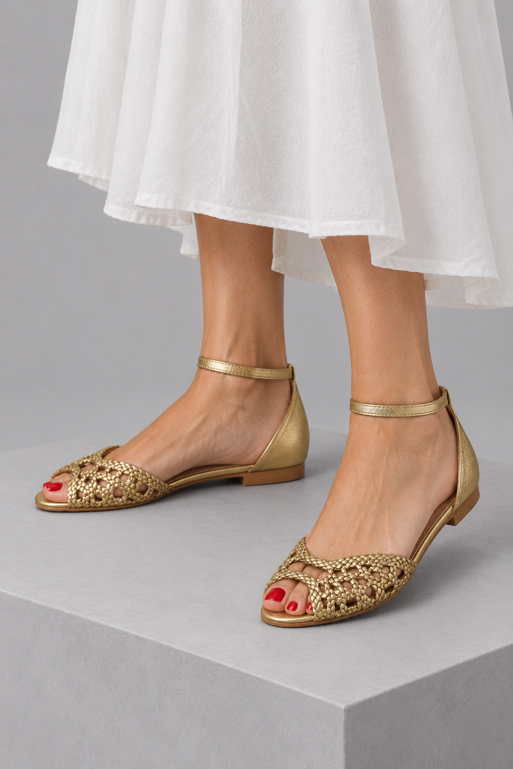 Selina | Interwoven Style Sandals