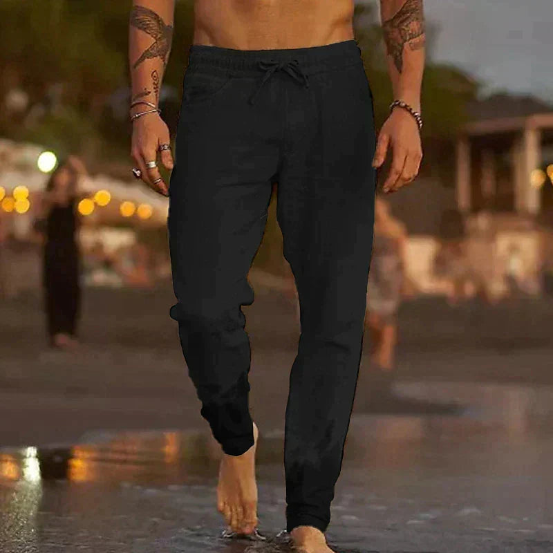 Mateo Beach | Linen Summer Pants