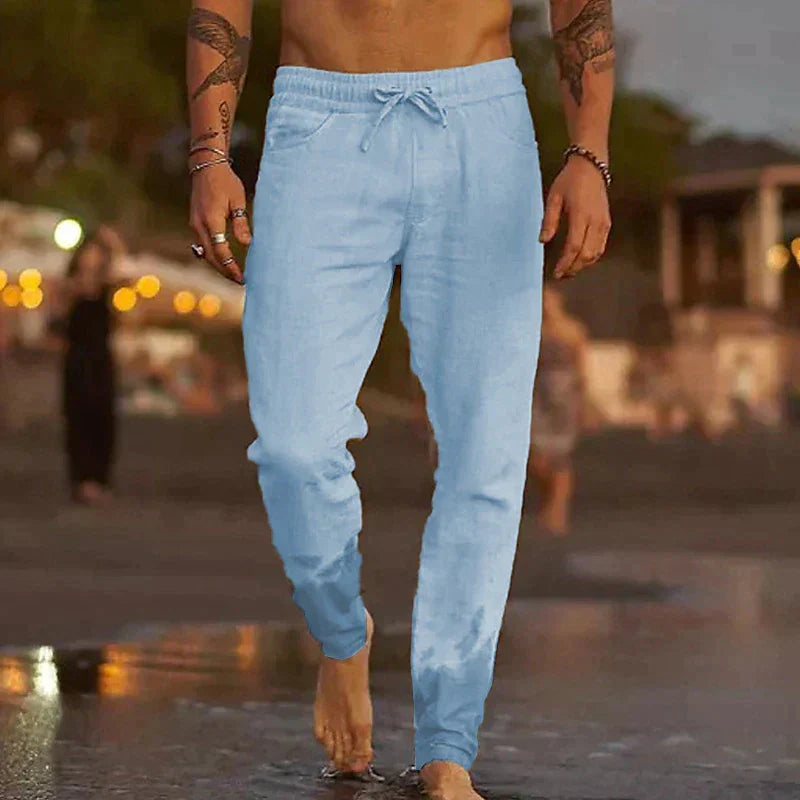 Mateo Beach | Linen Summer Pants