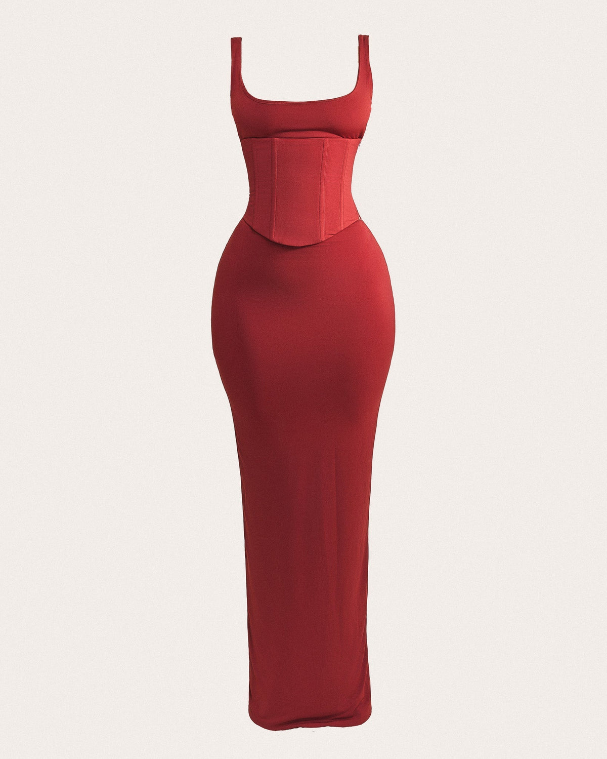 The Sandra Scoop Maxi in Red
