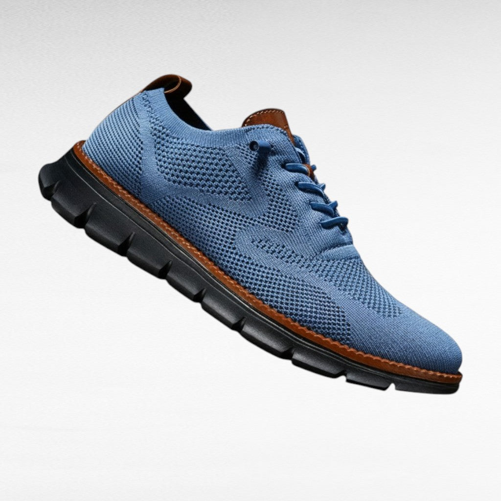 Marcello Knit Oxford Sneakers | Men's Breathable Smart-Casual Shoes