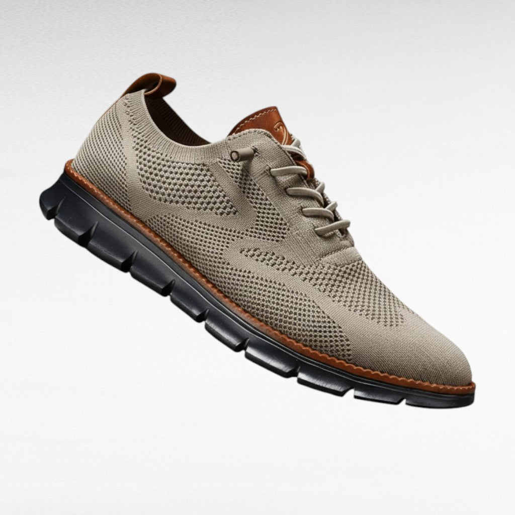 Marcello Knit Oxford Sneakers | Men's Breathable Smart-Casual Shoes