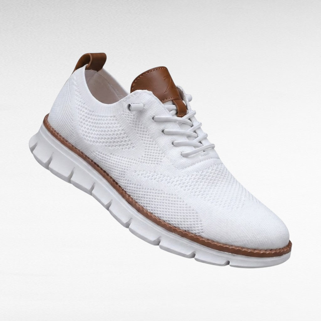 Marcello Knit Oxford Sneakers | Men's Breathable Smart-Casual Shoes