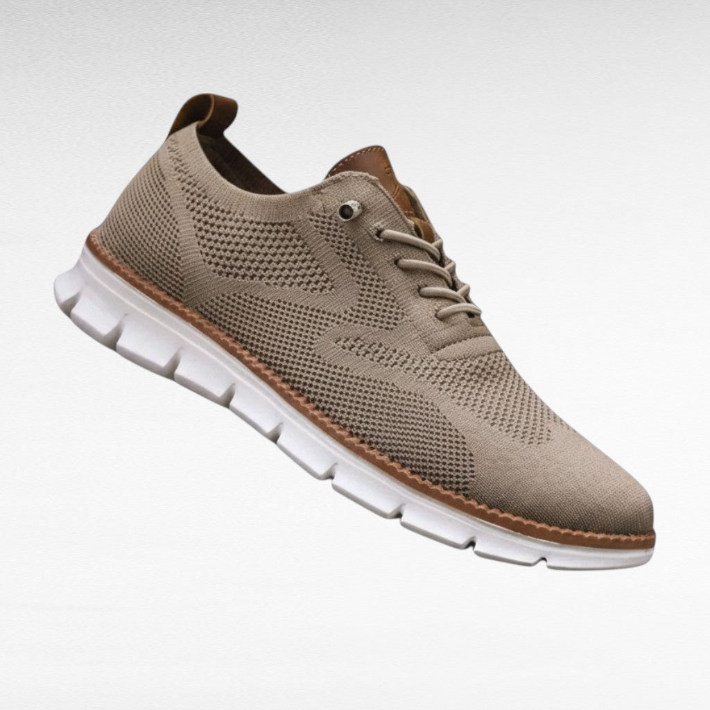 Marcello Knit Oxford Sneakers | Men's Breathable Smart-Casual Shoes