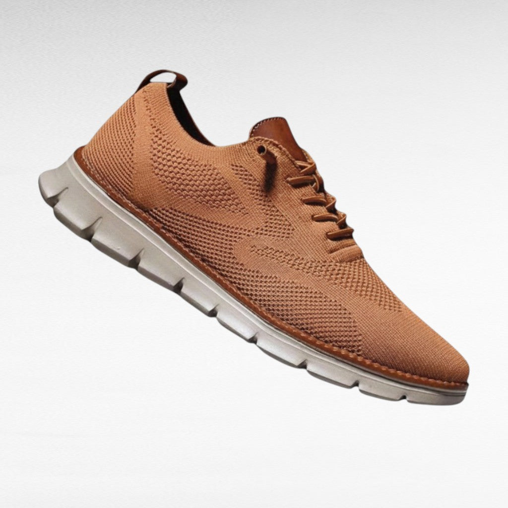 Marcello Knit Oxford Sneakers | Men's Breathable Smart-Casual Shoes