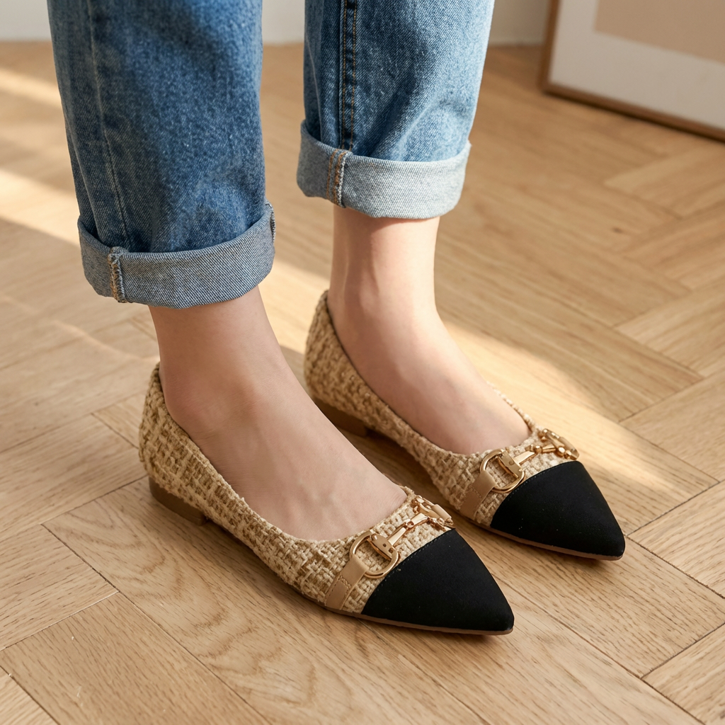 Verona Tweed Flats