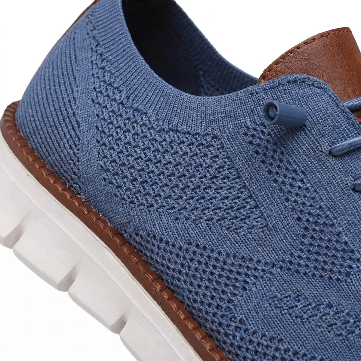 Marcello Knit Oxford Sneakers | Men's Breathable Smart-Casual Shoes
