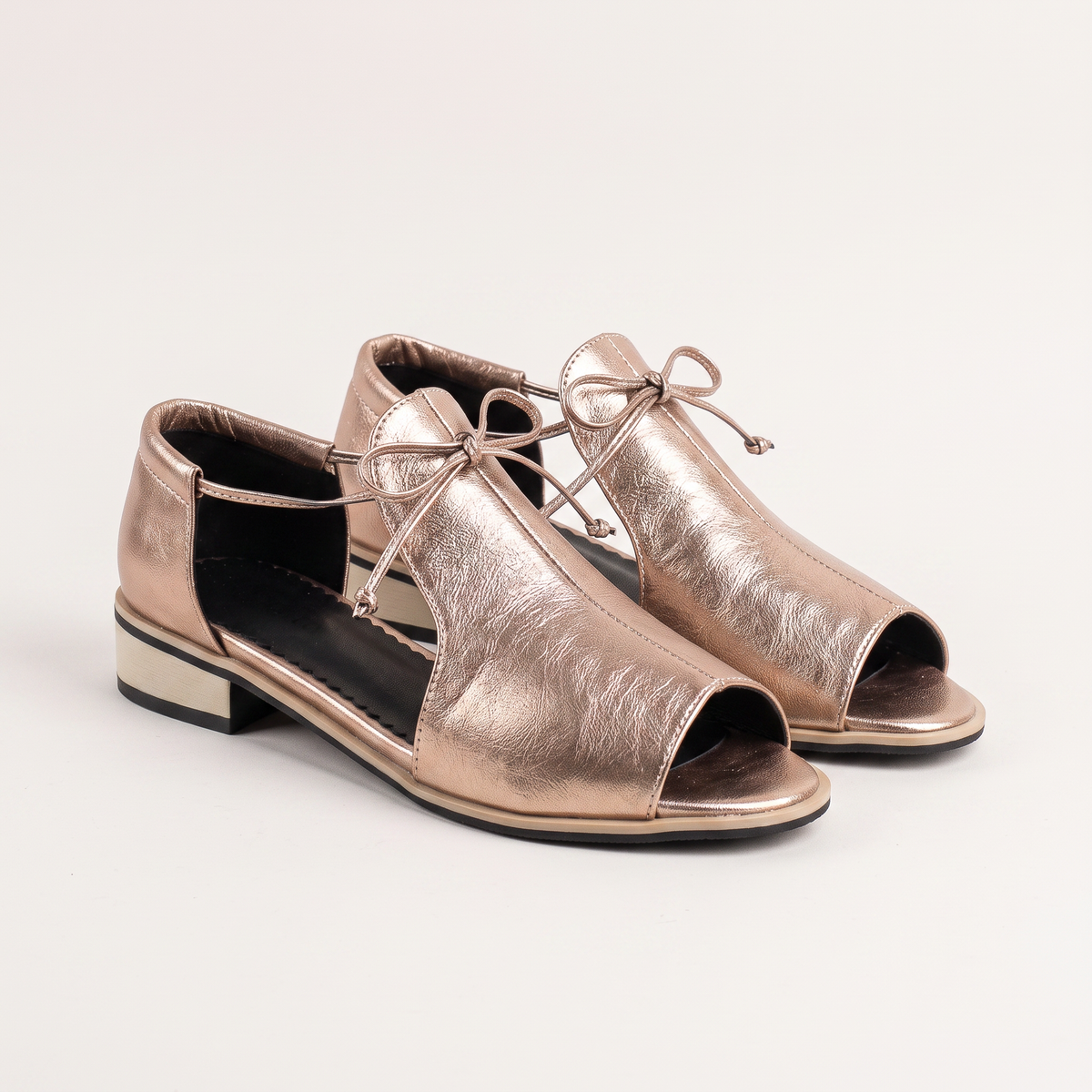 Arabella | Bow Strap Open-Toe Sandals