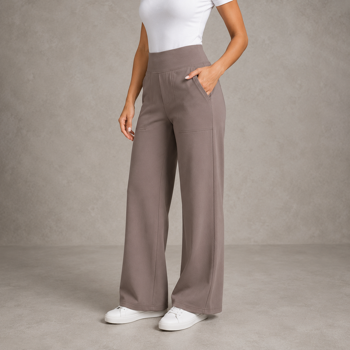 Amara | Relaxed Wide-Leg Trousers 1+1 FREE