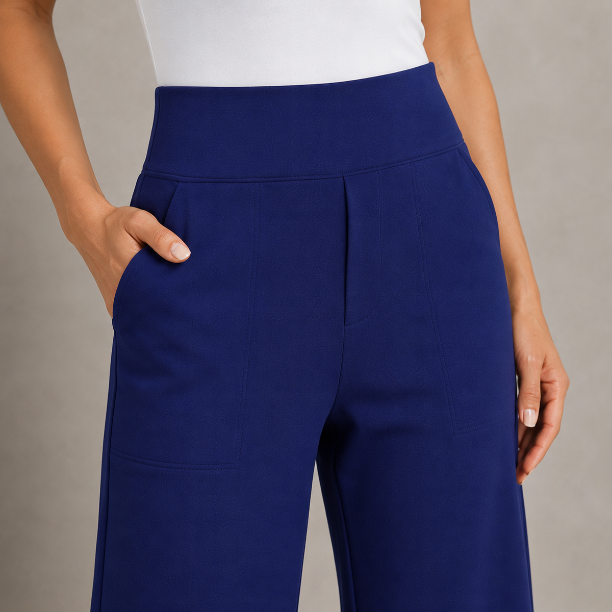 Amara | Relaxed Wide-Leg Trousers 1+1 FREE