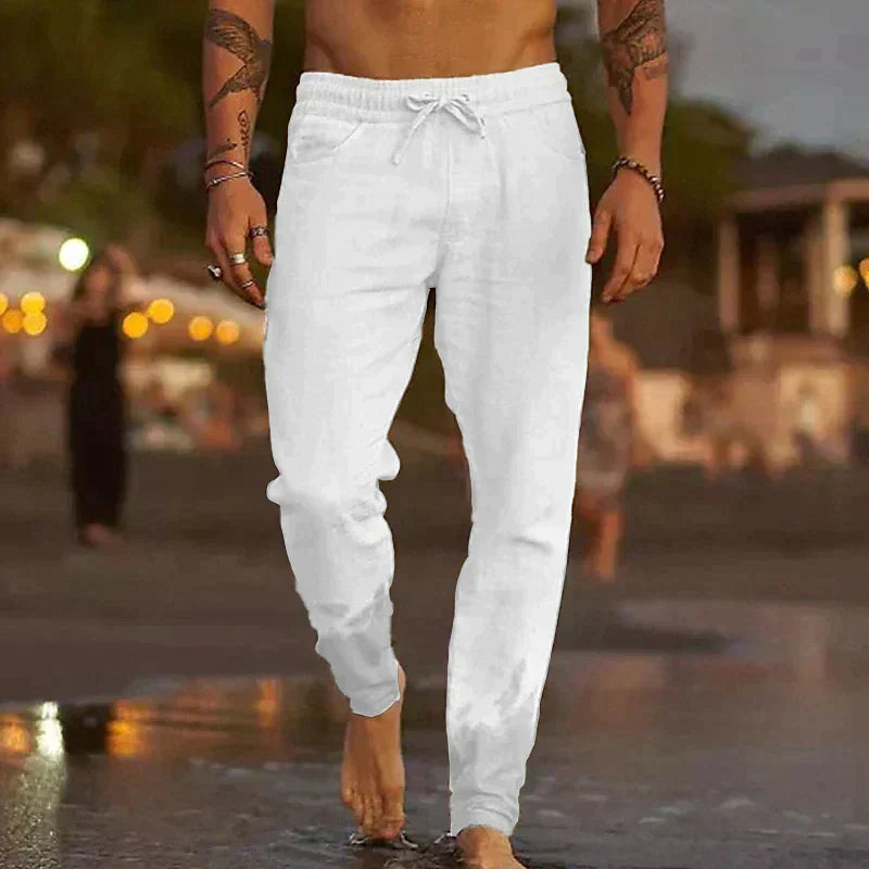 Mateo Beach | Linen Summer Pants