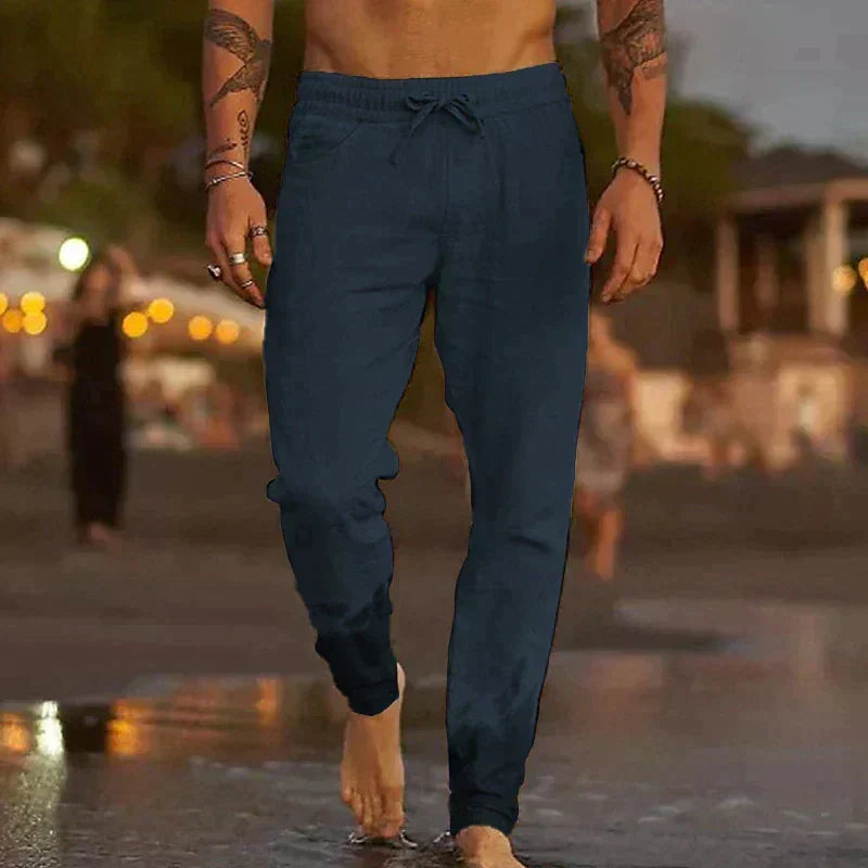 Mateo Beach | Linen Summer Pants