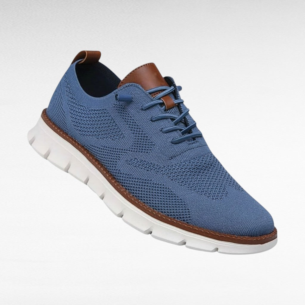 Marcello Knit Oxford Sneakers | Men's Breathable Smart-Casual Shoes