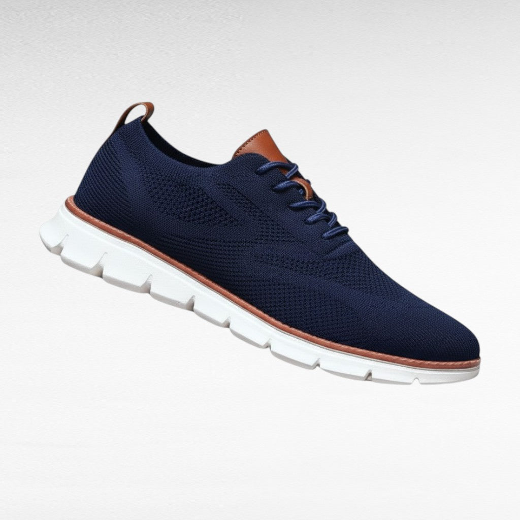 Marcello Knit Oxford Sneakers | Men's Breathable Smart-Casual Shoes